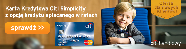 Citi Bank Handlowy - Karta Kredytowa Citi Simplicity