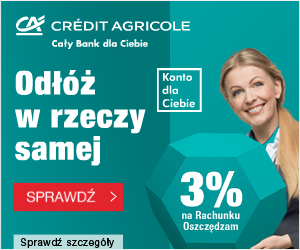 Credit Agricole konto osobiste z premią - daj się przenieść i zgarnij premię do 200 zł