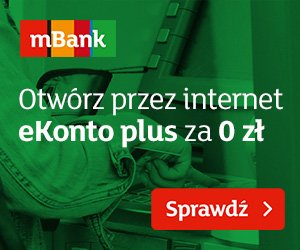 mBank eKonto Plus ze zwrotem do 650 zł