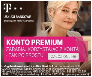 T-Mobile Usługi Bankowe Konto PREMIUM