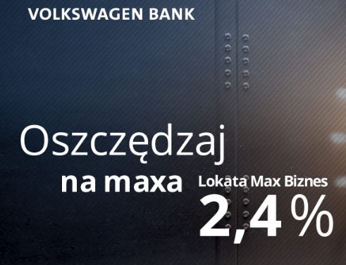 Lokata Max Biznes Volkswagen Bank