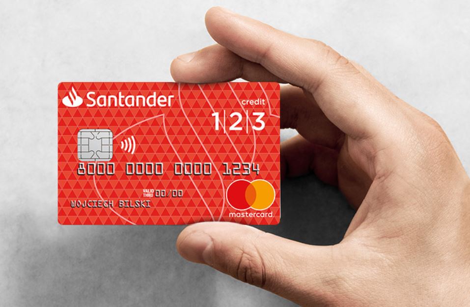 Santander karta kredytowa 1|2|3