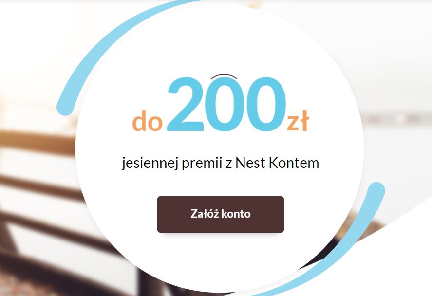 Nest Konto z jesienną premią