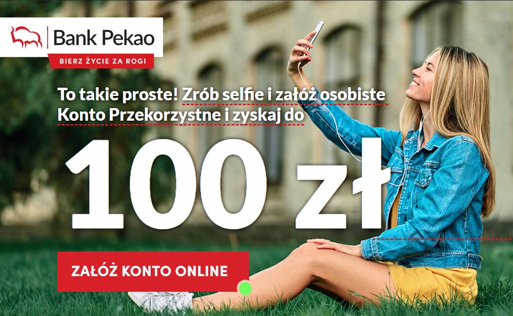 Konto Przekorzystne z premią 100 zł