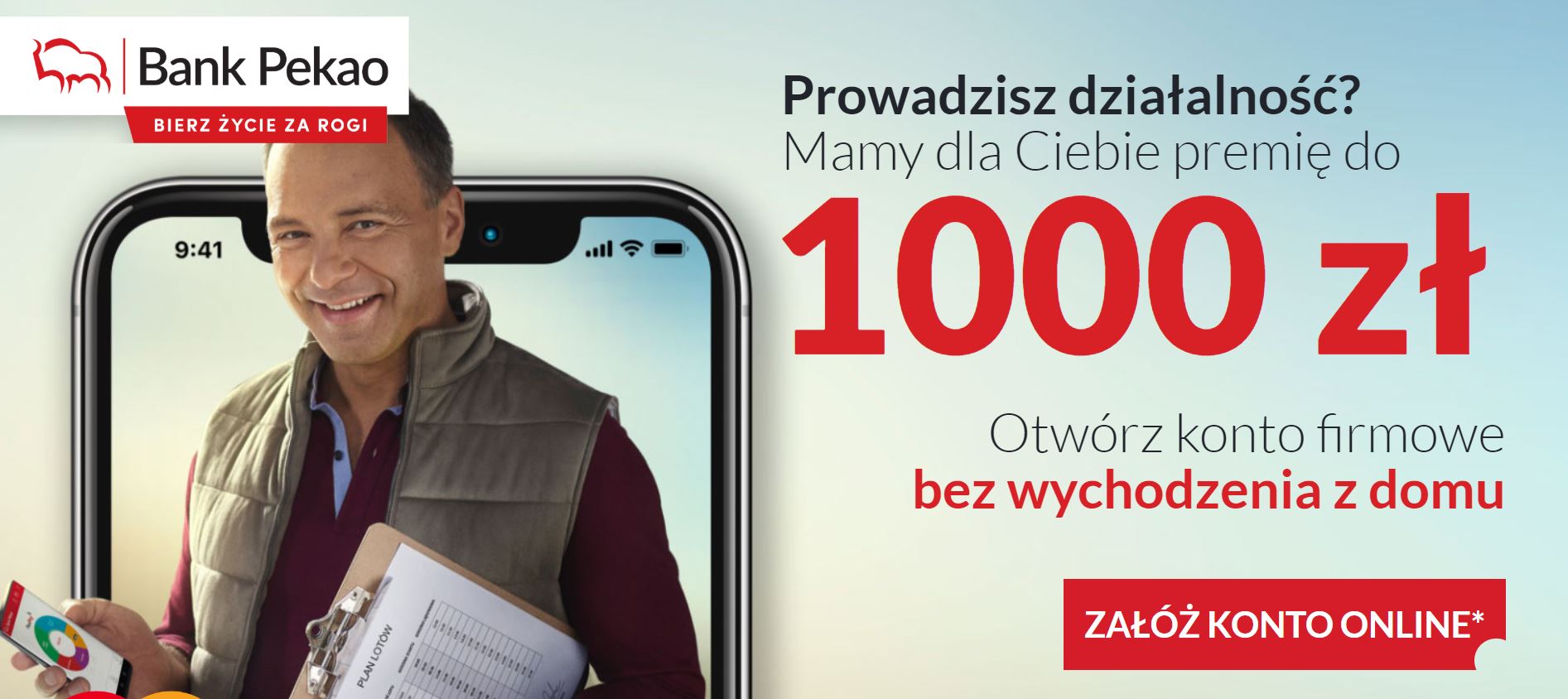 Pekao Biznes 1000 zł dla firm