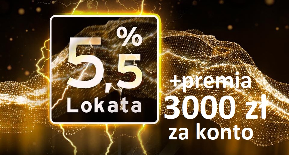 Konto Citigold: oprocentowanie lokata 5,5% i 3000 zł premii