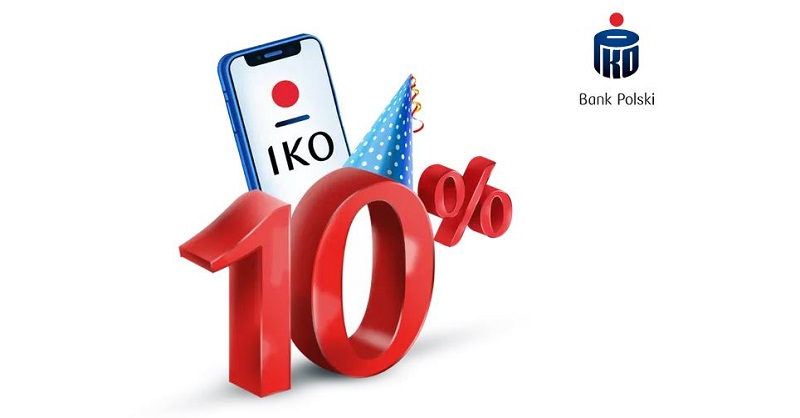 10% PKO Lokata Urodzinowa IKO