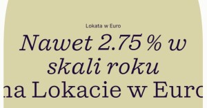 Inbank lokata w Euro 2,75% (✔️lokata BEZ KONTA)