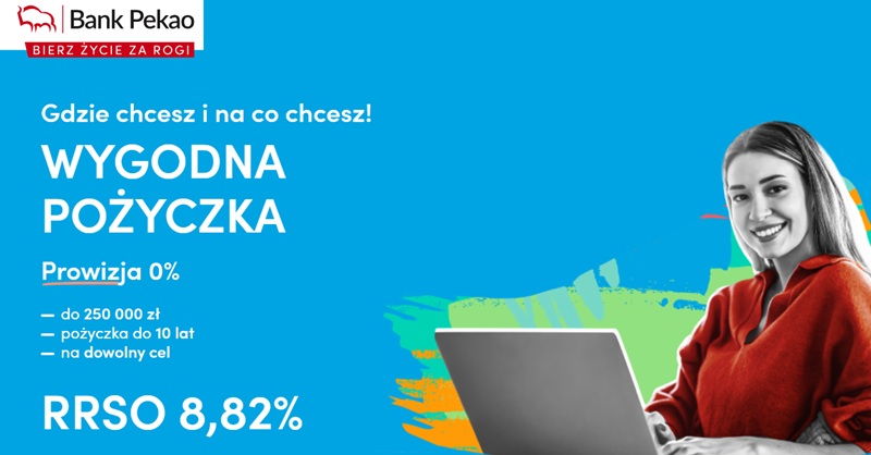Pożyczka gotówkowa Pekao