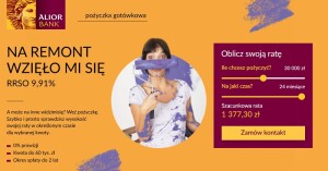 Na mi się - pożyczka gotówkowa Alior Bank z prowizją 0%