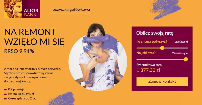 Na mi się - pożyczka gotówkowa Alior Bank