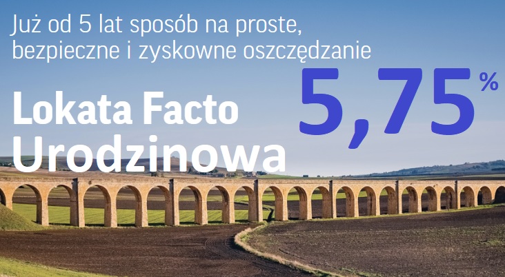 Lokata urodzinowa FACTO