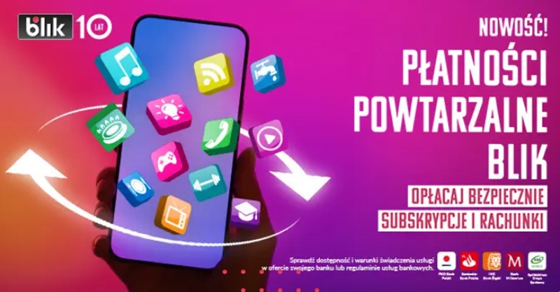 Płatności powtarzalne BLIK