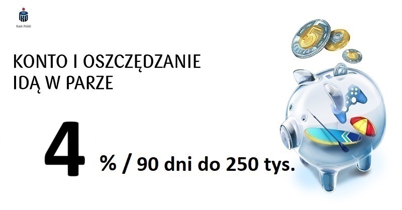 4% PKO Konto Oszczędnościowe PLUS w PKO BP